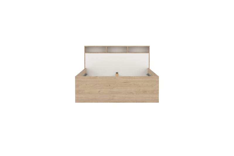 Sumita Sängynrunko 140x200 cm - Luonnonväri/Valkoinen - Huonekalut - Sänky - Sänkykehikot & sängynrungot