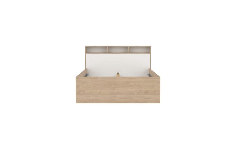 Sumita Sängynrunko 140x200 cm - Luonnonväri/Valkoinen - Huonekalut - Sänky - Sänkykehikot & sängynrungot