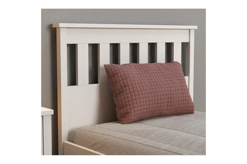 Sylven Sängynrunko 90x190 cm - Luonnollinen/Valkoinen - Huonekalut - Sänky - Sänkykehikot & sängynrungot