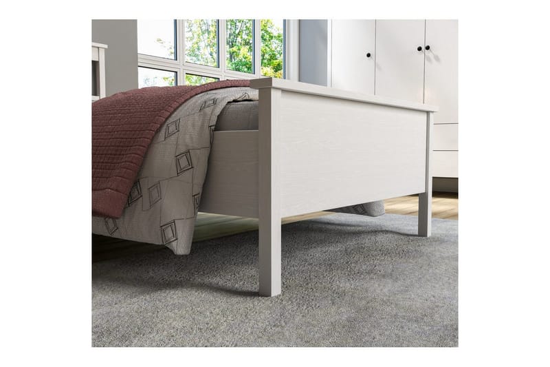 Sylven Sängynrunko 90x190 cm - Luonnollinen/Valkoinen - Huonekalut - Sänky - Sänkykehikot & sängynrungot