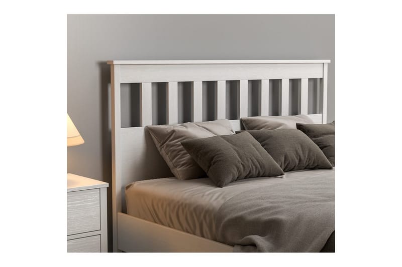 Sylven Sängynrunko - Luonnollinen/Valkoinen - Huonekalut - Sänky - Sänkykehikot & sängynrungot