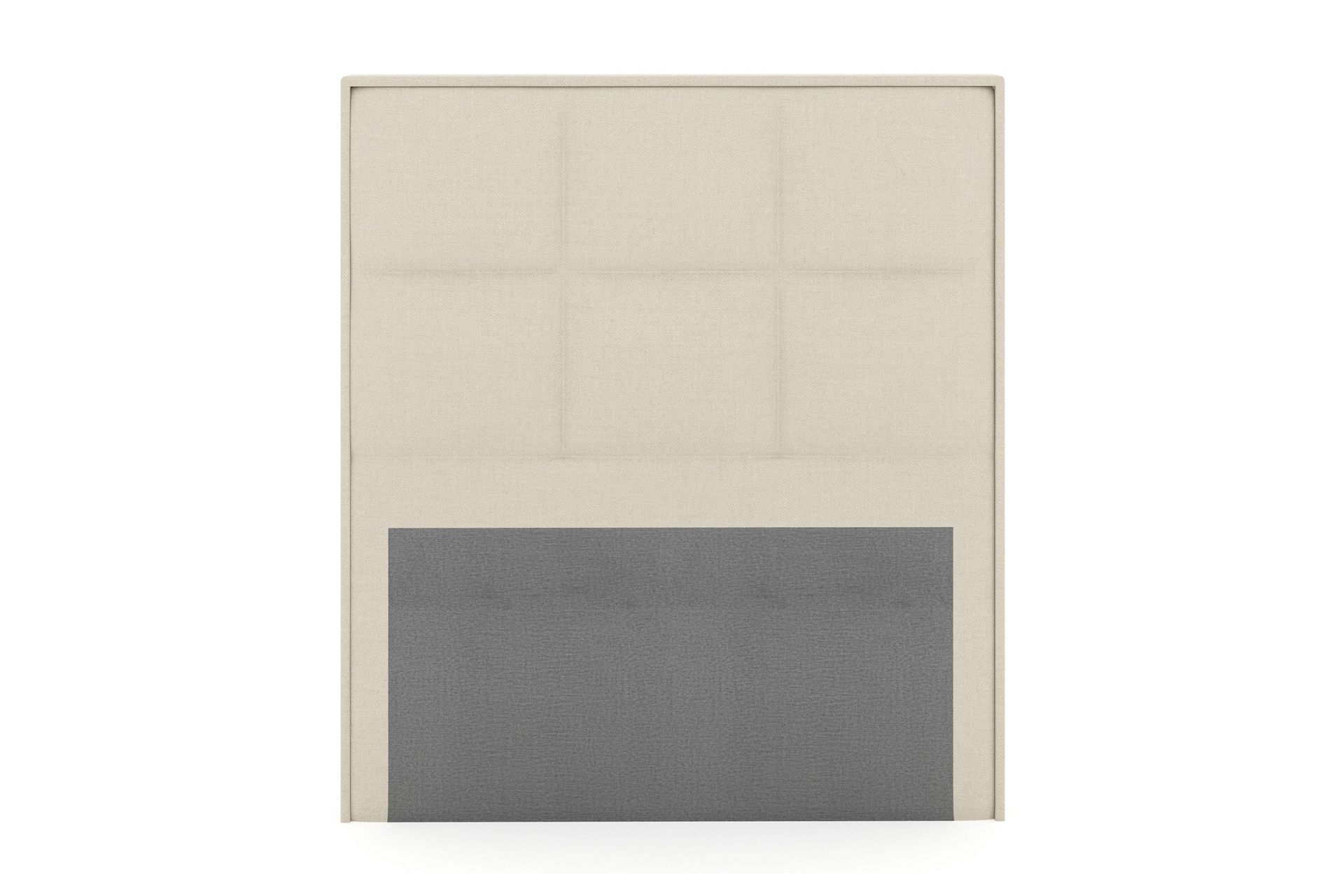 Sängynpääty Choice 120 cm Ruudullinen - Beige