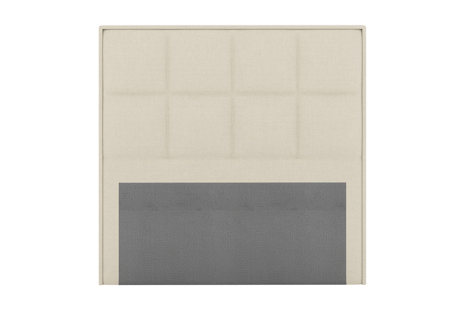 Sängynpääty Choice 140 cm Ruudullinen - Beige