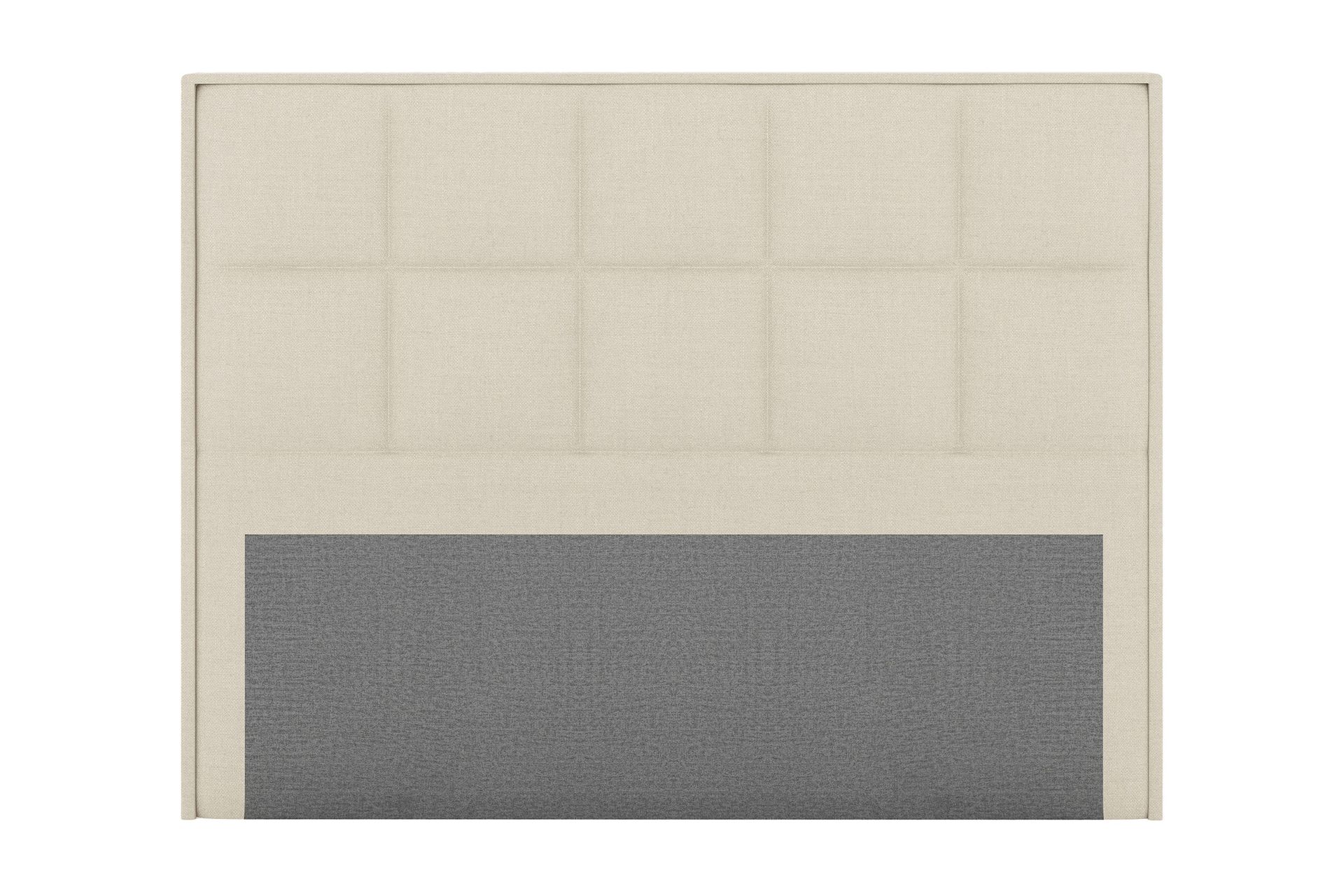 Sängynpääty Choice 180 cm Ruudullinen - Beige