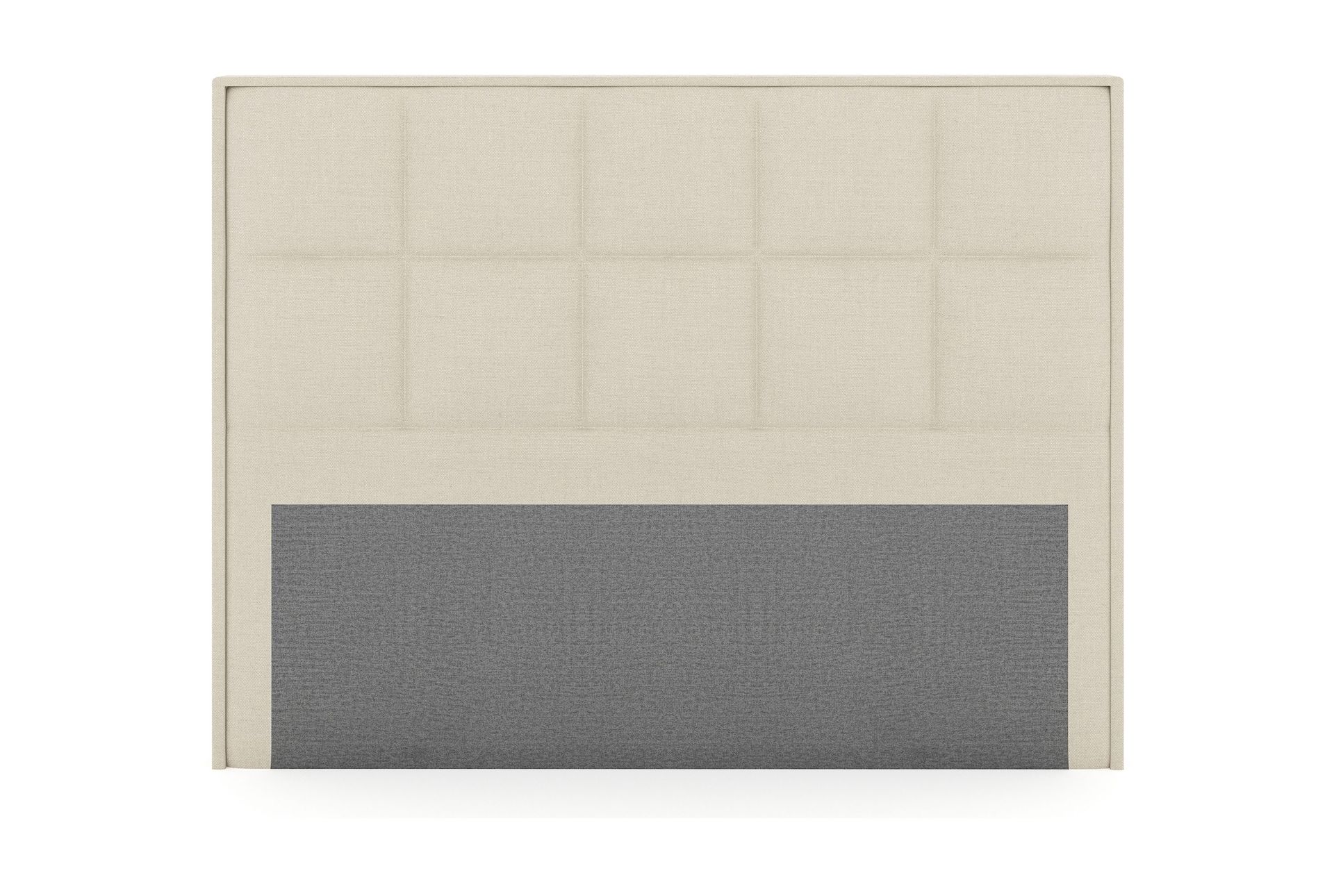 Sängynpääty Choice 210 cm Ruudullinen - Beige