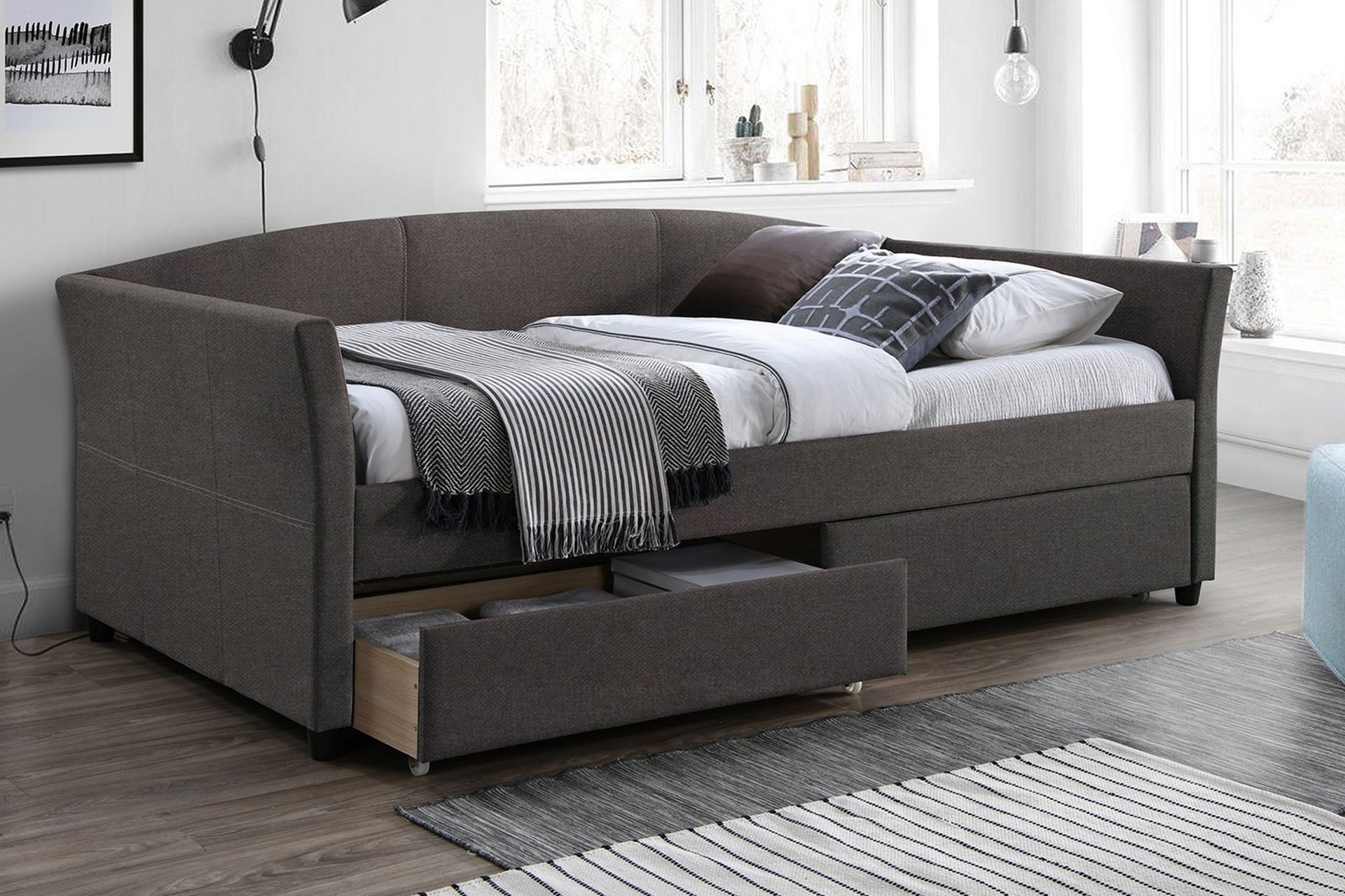 Sänky Genesis Harmony Top Patjalla Harmaa -