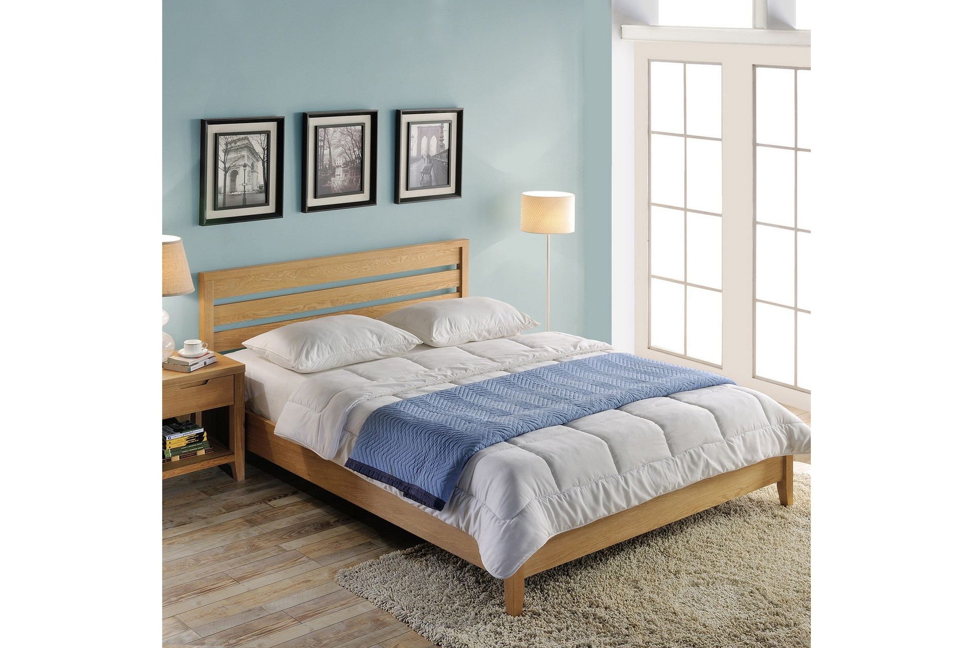 Sänky Chamba 160x200 cm Harmony Duo patjalla