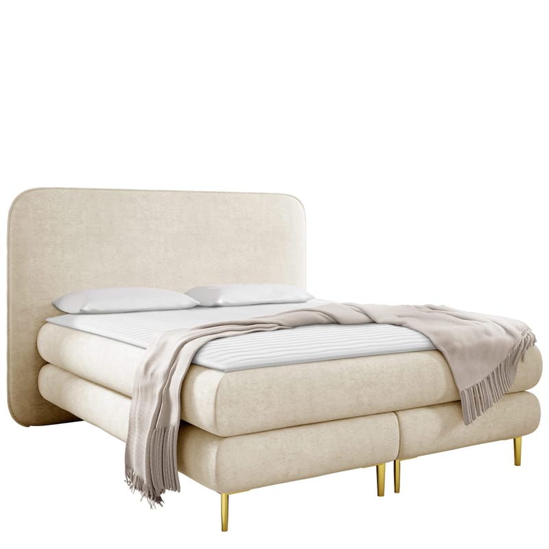 Täydellinen jenkkisänky AMARETTO Nazar 225.01 140 × 200 cm, vaalea beige