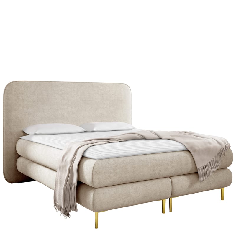 Täydellinen jenkkisänky AMARETTO Nazar 225.02 180 × 200 cm, beige