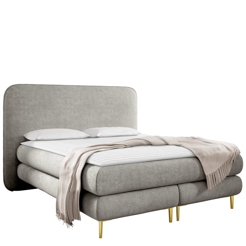 Täydellinen jenkkisänky AMARETTO Nazar 225.03 140 × 200 cm, harmaa