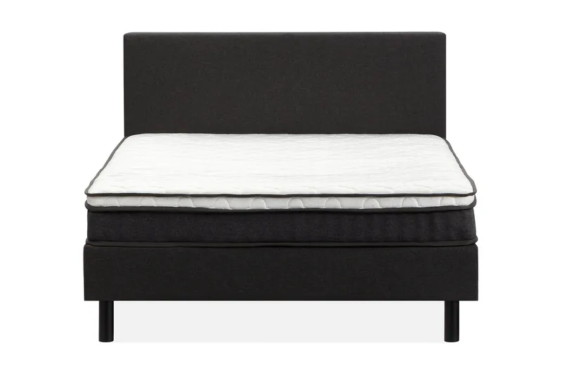 Täydellinen sänkypaketti Divine täydellinen sänkypaketti 120x200 cm sängynpäädyllä ja sängynjaloilla Divine-sängynpääty 160 cm 160x200 Tummanharmaa, undefined