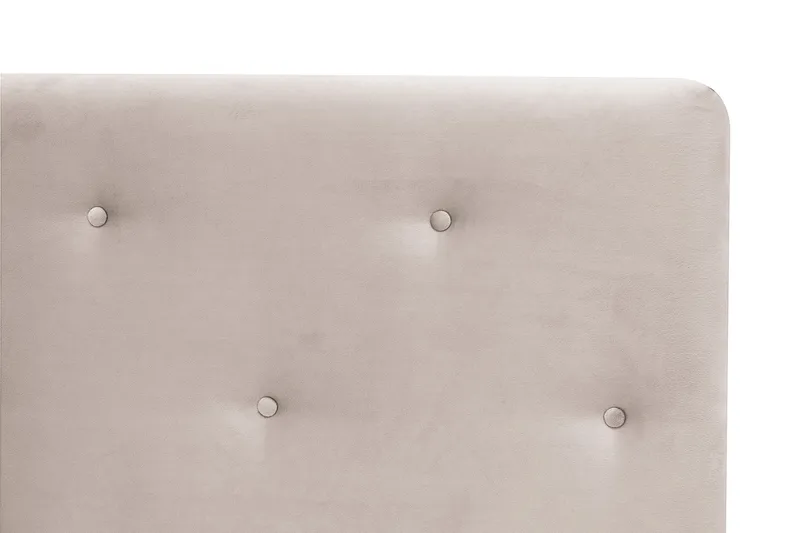 Täydellinen Sänkypaketti Dream 120x200 cm Epäsymmetriset napit - Beige - Huonekalut - Sänky - Jenkkisängyt