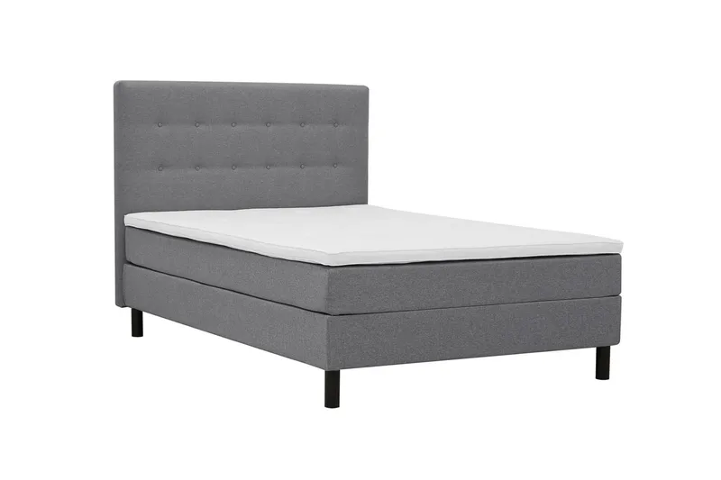 Täydellinen Sänkypaketti Dream 120x200 cm - Harmaa - Huonekalut - Sänky - Parisänky