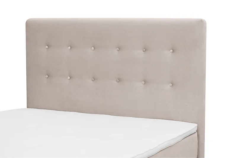 Täydellinen Sänkypaketti Dream 120x200 cm Napit - Beige - Huonekalut - Sänky - Parisänky