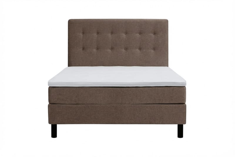 Täydellinen Sänkypaketti Dream 120x200 cm Napit - Ruskea - Huonekalut - Sänky - Jenkkisängyt