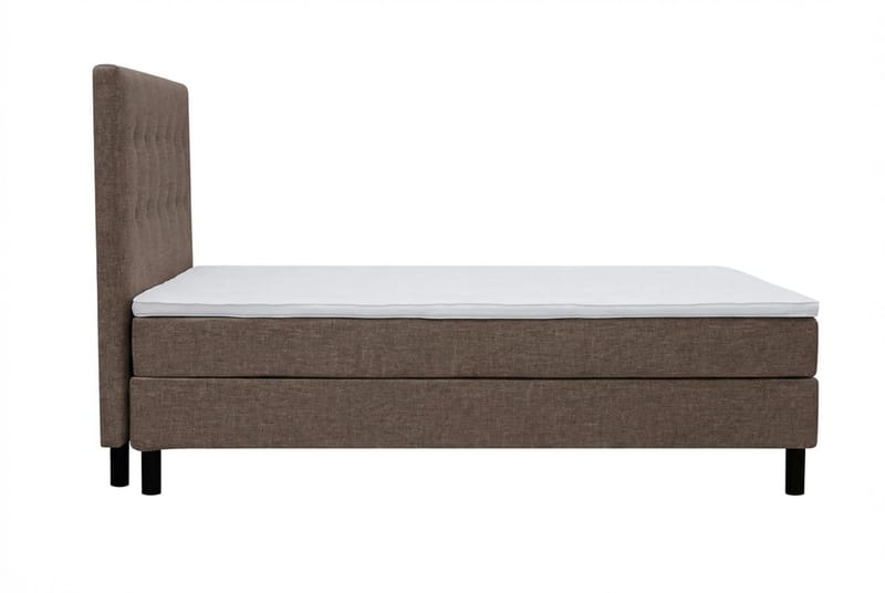 Täydellinen Sänkypaketti Dream 120x200 cm Napit - Ruskea - Huonekalut - Sänky - Jenkkisängyt