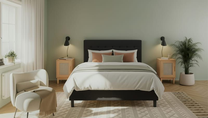 Täydellinen Sänkypaketti Dream 120x200 cm - Tummanharmaa - Huonekalut - Sänky - Parisänky