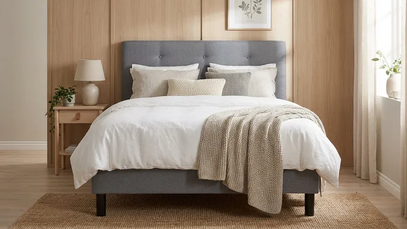 Täydellinen Sänkypaketti Dream 140x200 cm - Harmaa - Huonekalut - Sänky - Jenkkisängyt