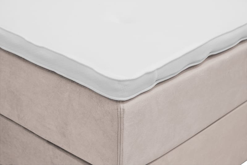 Täydellinen Sänkypaketti Dream 140x200 cm Napit - Beige - Huonekalut - Sänky - Jenkkisängyt