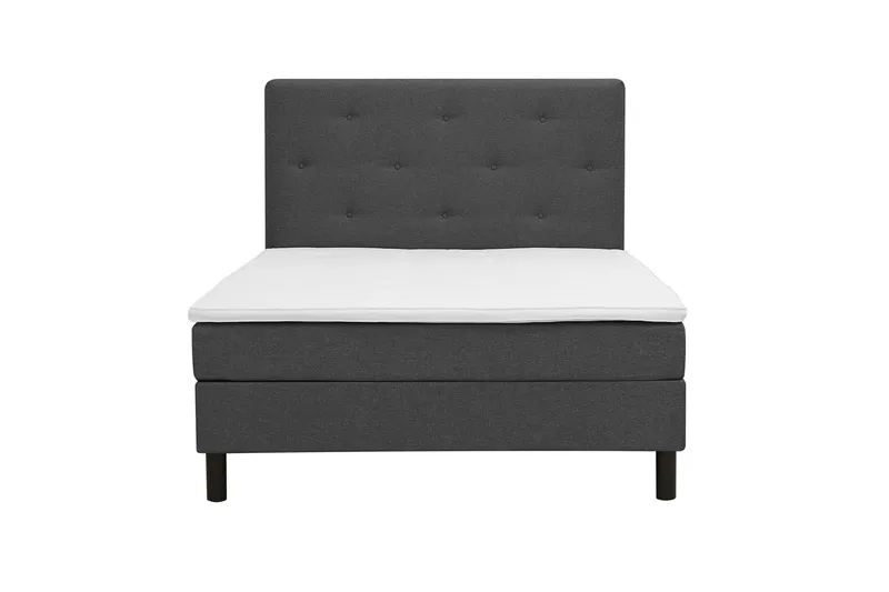 Täydellinen Sänkypaketti Dream 140x200 cm - Tummanharmaa - Huonekalut - Sänky - Jenkkisängyt