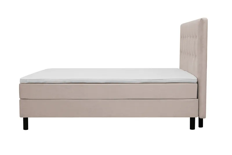 Täydellinen Sänkypaketti Dream 150x200 cm Napit - Beige - Huonekalut - Sänky - Parisänky