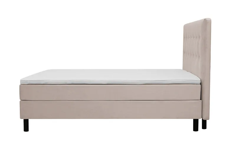 Täydellinen Sänkypaketti Dream 160x200 cm Napit - Beige - Huonekalut - Sänky - Jenkkisängyt