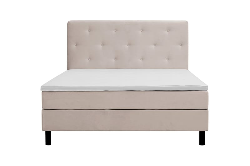Täydellinen Sänkypaketti Dream 180x200 cm Epäsymmetriset napit, Beige