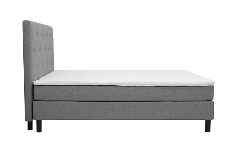 Täydellinen Sänkypaketti Dream 180x200 cm - Harmaa - Huonekalut - Sänky - Jenkkisängyt