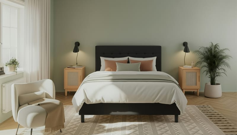 Täydellinen Sänkypaketti Dream 180x200 cm - Musta - Huonekalut - Sänky - Jenkkisängyt