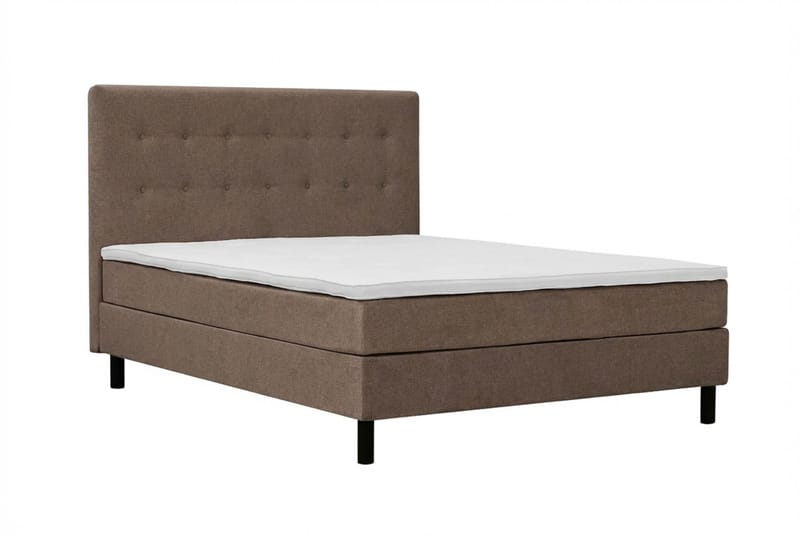 Täydellinen Sänkypaketti Dream 180x200 cm Napit - Ruskea - Huonekalut - Sänky - Jenkkisängyt