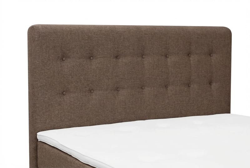 Täydellinen Sänkypaketti Dream 180x200 cm Napit - Ruskea - Huonekalut - Sänky - Jenkkisängyt