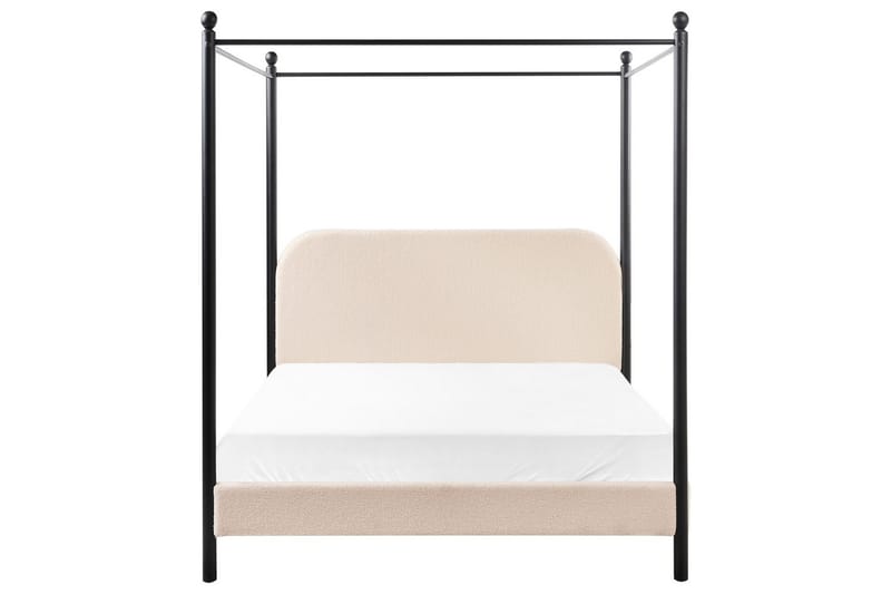 Taivassänky Dannemois - Beige, musta, 140x200 cm - Huonekalut - Sänky - Katossängyt