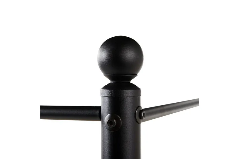 Taivassänky Dannemois - Taupe, musta, 160x200 cm - Huonekalut - Sänky - Katossängyt