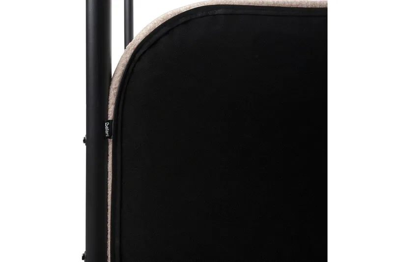 Taivassänky Dannemois - Taupe, musta, 160x200 cm - Huonekalut - Sänky - Katossängyt