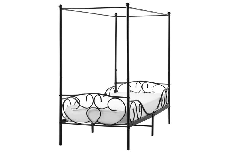 Taivassänky Sormery - Musta - Huonekalut - Sänky - Katossängyt