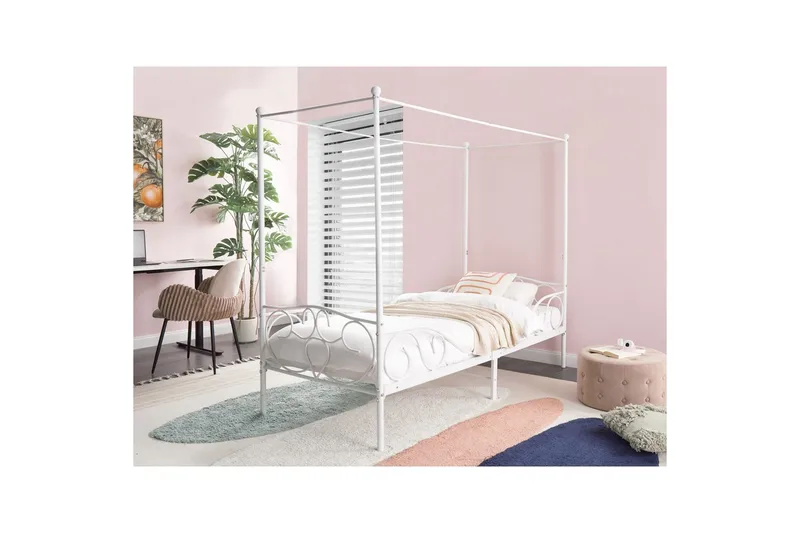 Taivassänky Sormery - Valkoinen - Huonekalut - Sänky - Katossängyt