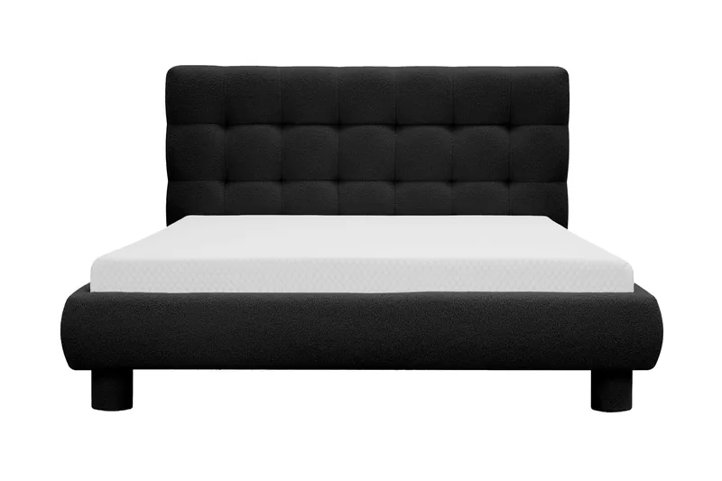 Teddy Täydellinen Sänkypaketti Sängynrunko ja Patja 120x200 cm - Musta - Huonekalut - Sänky - Sänkypaketti