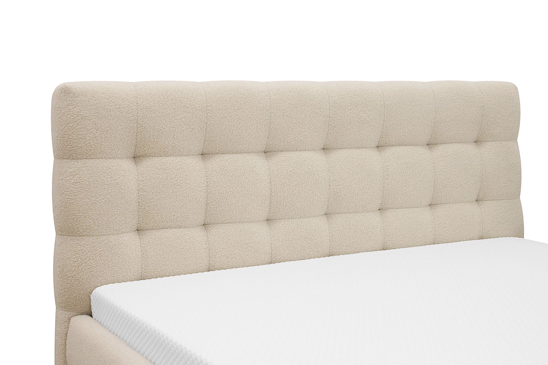 Teddy Täydellinen Sänkypaketti Sängynrunko ja Patja 180x200 cm - Beige - Huonekalut - Sänky - Runkopatjasängyt