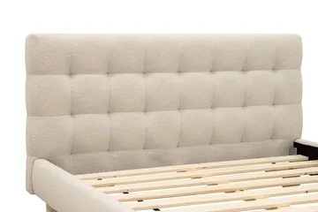 Teddy Täydellinen Sänkypaketti Sängynrunko ja Patja 160x200 cm - Beige - Huonekalut - Sänky - Runkopatjasängyt