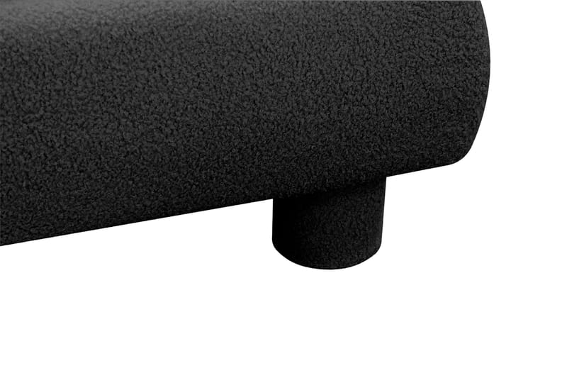 Teddy Täydellinen Sänkypaketti Sängynrunko ja Patja 160x200 cm - Musta - Huonekalut - Sänky - Sänkypaketti