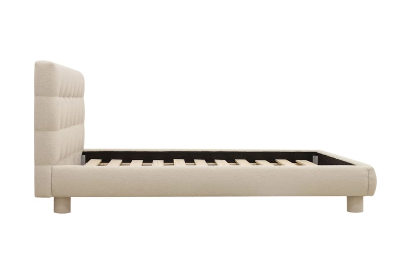 Teddy Täydellinen Sänkypaketti Sängynrunko ja Patja 120x200 cm - Beige - Huonekalut - Sänky - Sänkypaketti