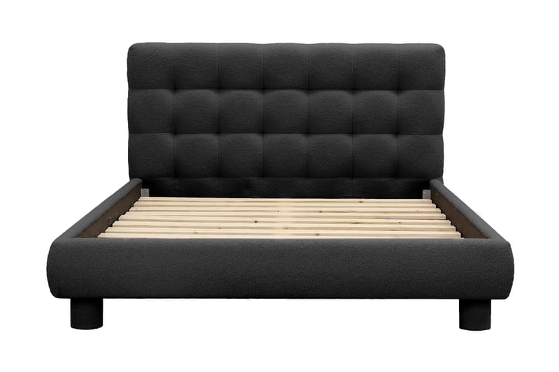 Teddy Täydellinen Sänkypaketti Sängynrunko ja Patja 120x200 cm - Musta - Huonekalut - Sänky - Sänkypaketti