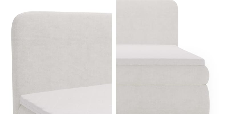 Thyrelis Jenkkisänkypaketti 140x200 cm säilytystilalla ja nostomekanismilla - Vaaleanharmaa - Huonekalut - Sänky - Sängyt säilytystilalla