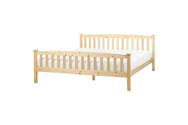 Traycee Sängynrunko 180x200 cm, Vaalea puu