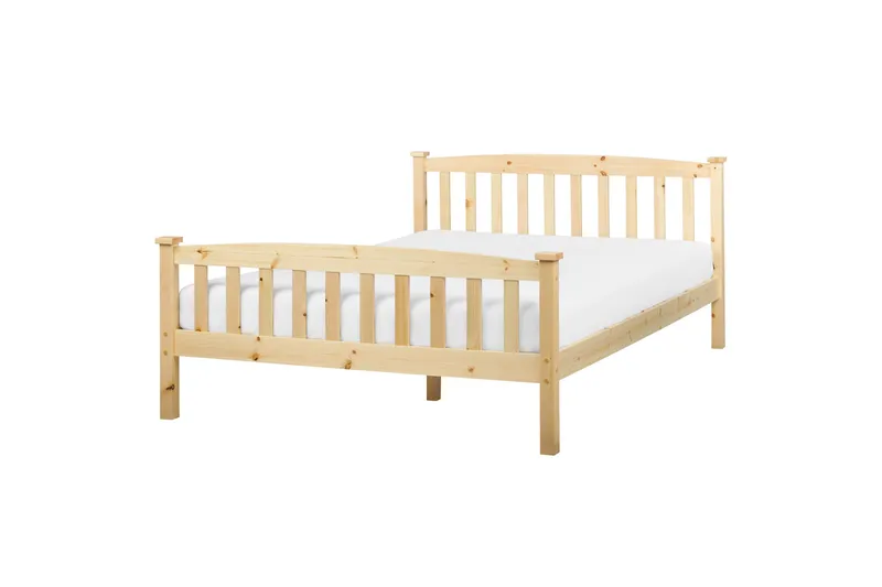 Traycee Sänkykehys 140x200 cm, Vaalea puu