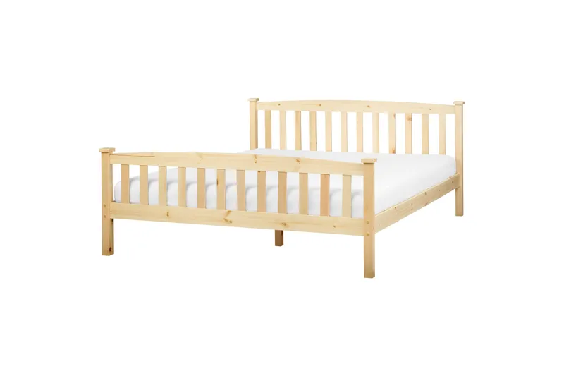 Traycee Sänkykehys 160x200 cm, Vaalea puu