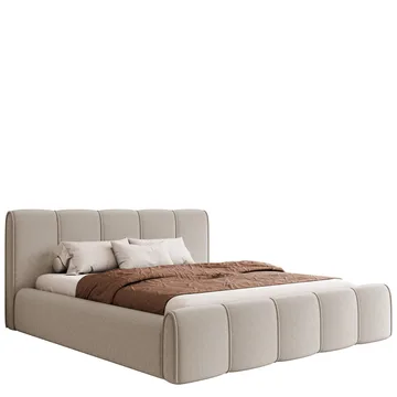Varlinor Sängynrunko 180x200 cm Säilytystilalla - Beige - Huonekalut - Sänky - Sänkykehikot & sängynrungot