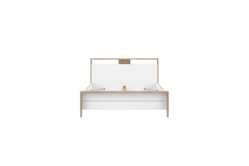 Varun Sängynrunko 140x190 cm - Valkoinen/Luonnonväri - Huonekalut - Sänky - Sänkykehikot & sängynrungot