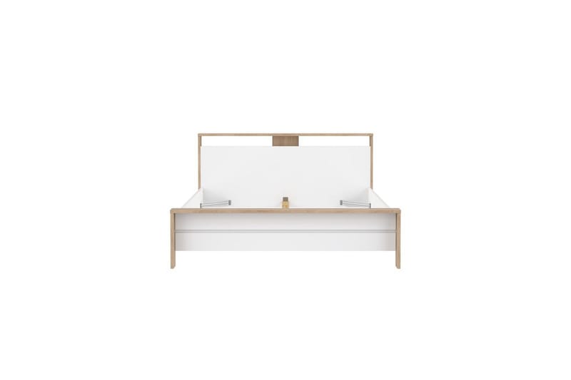 Varun Sängynrunko 160x200 cm - Valkoinen/Luonnonväri - Huonekalut - Sänky - Sänkykehikot & sängynrungot