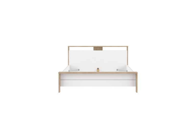 Varun Sängynrunko 160x200 cm - Valkoinen/Luonnonväri - Huonekalut - Sänky - Sänkykehikot & sängynrungot